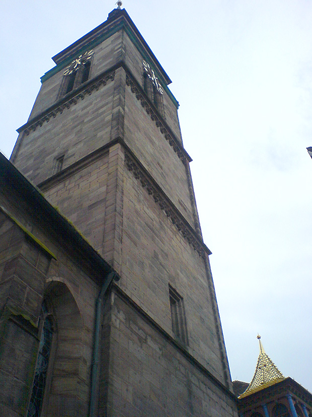 Turm der Schwabacher Stadtkirche